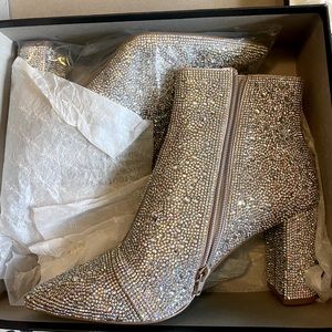 Betsy johnson rhinestone heels